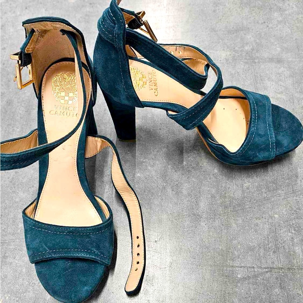 Vince Camino Suede High Heels